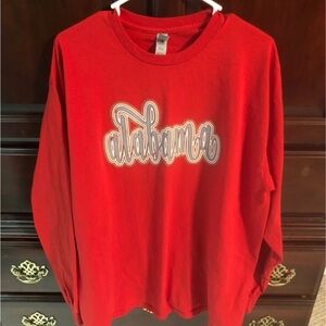 Alabama Red Long Sleeve Shirt